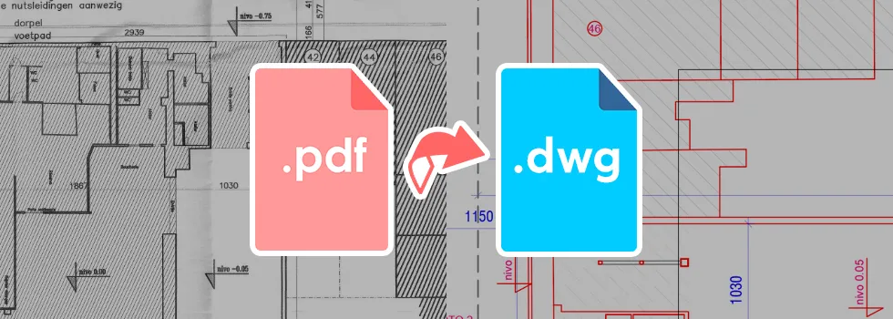 How to Convert a PDF to DWG - Online CAD Drafting Services